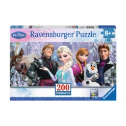 Ravensburger Die Eiskönigin - Panorama Puzzle - Arendelle Im Ewigen Eis - 200 Teile