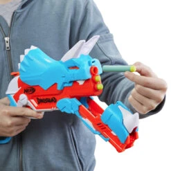 Hasbro Nerf DinoSquad - Tricera-Blast -Spielzeug-Discounter 227629 5010993805082 nerf tricerablast 05
