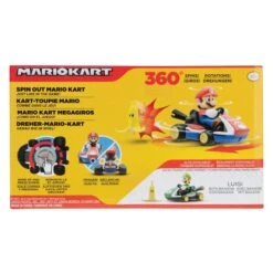 JAKKS PACIFIC Super Mario - Spin Out Mario Kart - 1 Stück -Spielzeug-Discounter 228300 39897860008 sma jakks supermariokartfigur 05