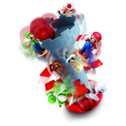 Super Mario - Spiel - Blow Up! Shaky Tower -Spielzeug-Discounter 229600 5054131073568 epoch spiel blow up 03