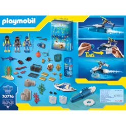 Playmobil® Adventskalender 70776 - Badespaß Polizeitaucheinsatz