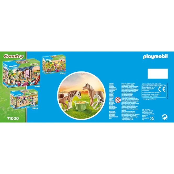 Playmobil® 71000 - 2 Island Ponys Mit Fohlen - Playmobil® Country 3 Playmobil® 71000 - 2 Island Ponys Mit Fohlen - Playmobil® Country – Bild 3