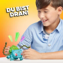 MATTEL Pokémon - Mega Construx - Bisasam -Spielzeug-Discounter 237091 887961928761 mattel bausatz bisasam 03