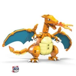 MATTEL Pokémon - Mega Construx - Glurak -Spielzeug-Discounter 237095 887961950779 mattel bausatz glurak 01
