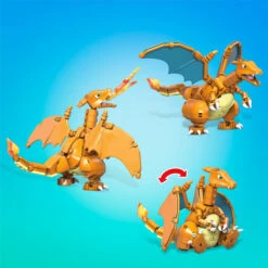 MATTEL Pokémon - Mega Construx - Glurak -Spielzeug-Discounter 237095 887961950779 mattel bausatz glurak 02