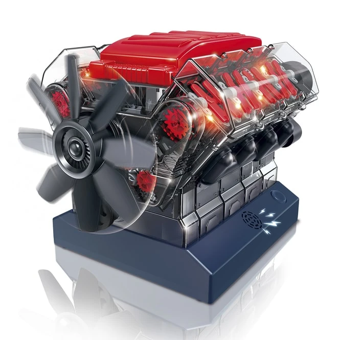 Woozle Goozle - V8 Modell Motor - Experimentierkasten 1 Woozle Goozle - V8 Modell Motor - Experimentierkasten