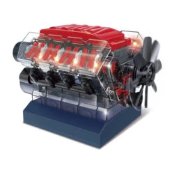 Woozle Goozle - V8 Modell Motor - Experimentierkasten 10 Woozle Goozle - V8 Modell Motor - Experimentierkasten -Spielzeug-Discounter 237265 4016096431211 besttoy v8 motor 02