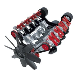 Woozle Goozle - V8 Modell Motor - Experimentierkasten 9 Woozle Goozle - V8 Modell Motor - Experimentierkasten -Spielzeug-Discounter 237265 4016096431211 besttoy v8 motor 03