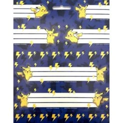 Pokémon - Heftetiketten - 8 Stück