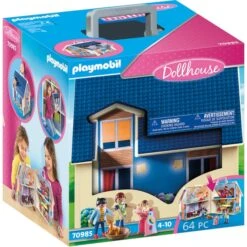 Playmobil® 70985 - Mitnehm-Puppenhaus - Playmobil® Dollhouse -Spielzeug-Discounter 237853 4008789709851 playmobil dollhouse mitnehm puppenhaus 01