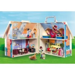 Playmobil® 70985 - Mitnehm-Puppenhaus - Playmobil® Dollhouse -Spielzeug-Discounter 237853 4008789709851 playmobil dollhouse mitnehm puppenhaus 03