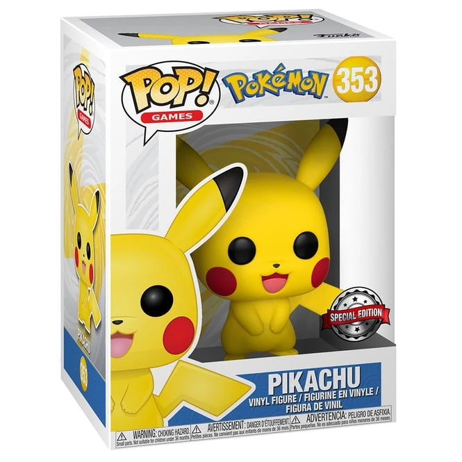 Funko POP! - Pokémon Sammelfigur - Pikachu 2 Funko POP! - Pokémon Sammelfigur - Pikachu – Bild 2