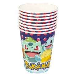 AMSCAN Pokémon - 8 Becher - Ca. 250 Ml