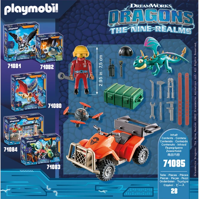 Playmobil® 71085 - Dragons: The Nine Realms - Icaris Quad & Phil - Playmobil® Dragons