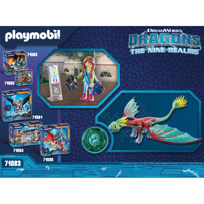 Playmobil® 71083 - Dragons: The Nine Realms - Feathers & Alex - Playmobil® Dragons 2 Playmobil® 71083 - Dragons: The Nine Realms - Feathers & Alex - Playmobil® Dragons – Bild 2