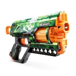 Zuru X-Shot - Skins Griefer - 1 Stück -Spielzeug-Discounter 244696 4894680024342 zuru x shot skins gruen 02