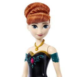 MATTEL Die Eiskönigin - Singende Anna Puppe -Spielzeug-Discounter 247141 194735126545 Mattel Disney Die Eiskoenigin Singende Anna Puppe 03