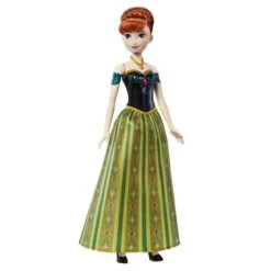 MATTEL Die Eiskönigin - Singende Anna Puppe -Spielzeug-Discounter 247141 194735126545 Mattel Disney Die Eiskoenigin Singende Anna Puppe 05