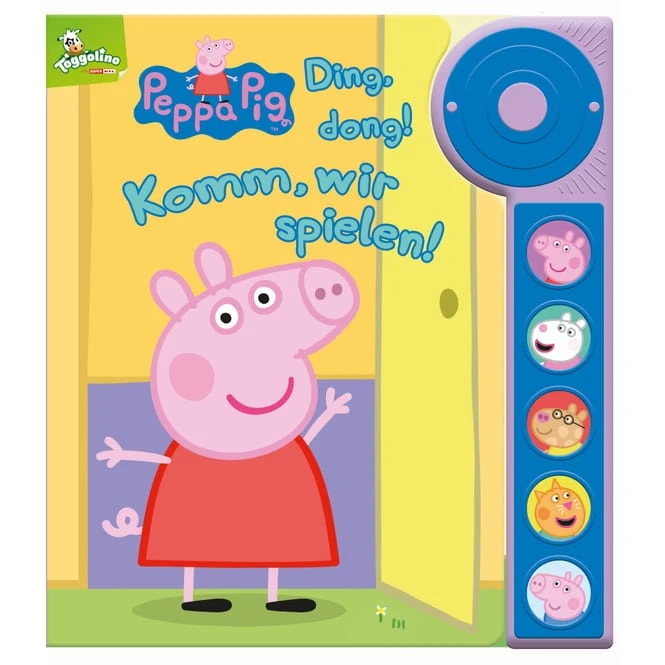Peppa Wutz - Soundbuch - Ding, Dong!Komm Wir Spielen 1 Peppa Wutz - Soundbuch - Ding, Dong!Komm Wir Spielen