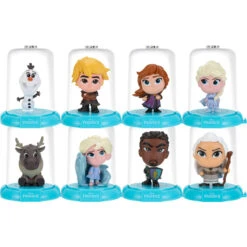 Die Eiskönigin 2 - Domez Serie 1 - Sammelfigur Mit Mini-Vitrine- 1 Stück -Spielzeug-Discounter dmz0421 dmz frozen 2 domez series 1 group